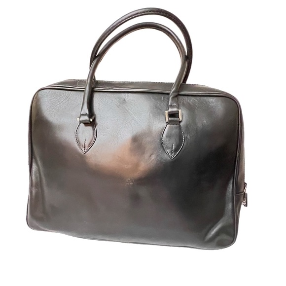 FURLA Elegant Black Leather Handbag - Picture 2 of 12